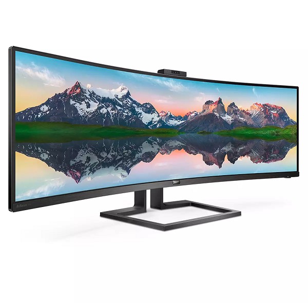 Philips P Line Curved SuperWide-LCD-Display im For innen