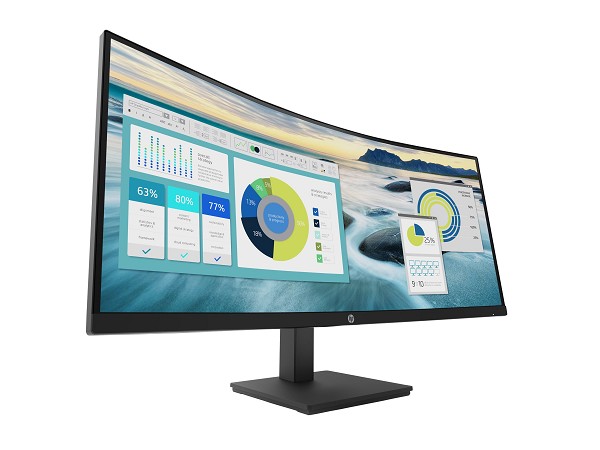 Preview: HP P34hc G4 - P-Series - LED-Monitor - gebogen - 8 links