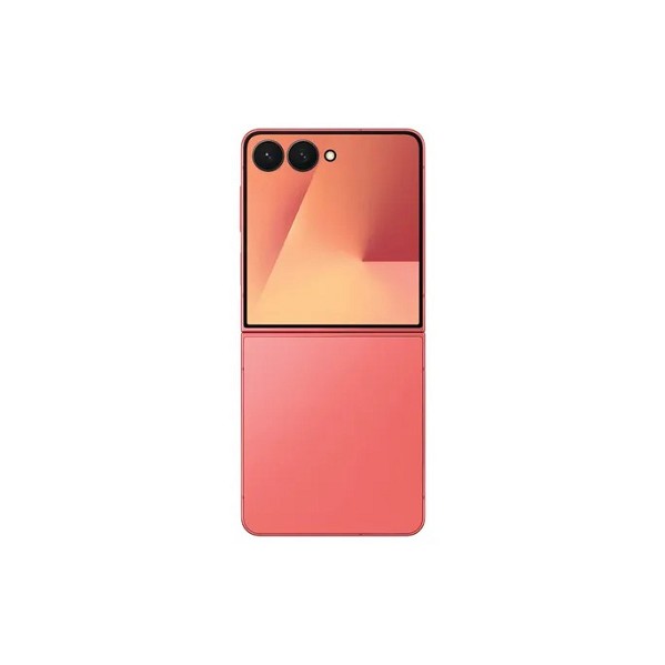 Samsung Galaxy Z Flip7 Coralred, 6,9" Dynamic AMOLED 2X 120H oben