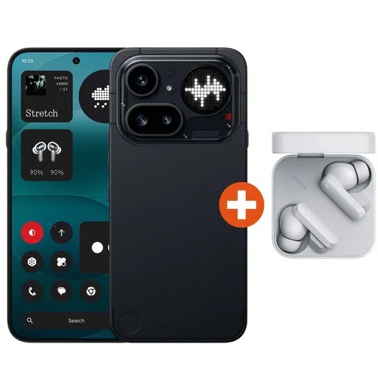 Nothing Phone (4a) Pro Schwarz, 6,83", Snapdragon 7 Gen 4, 8GB, 1 574