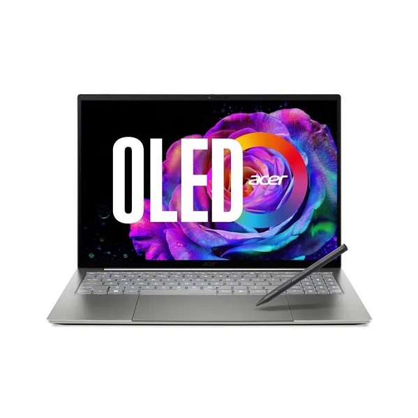 Acer Swift 16 AI OLED, 16" 2,8K OLED Touch 120Hz, Intel Core Ultr 607