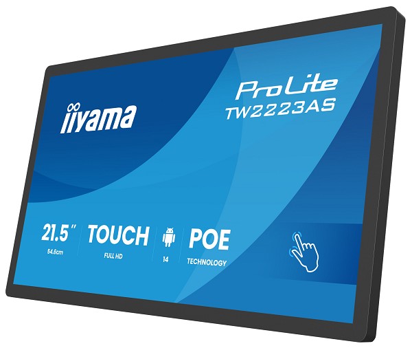 iiyama TW2223AS-B3P Signage-Display Interaktiver F oben