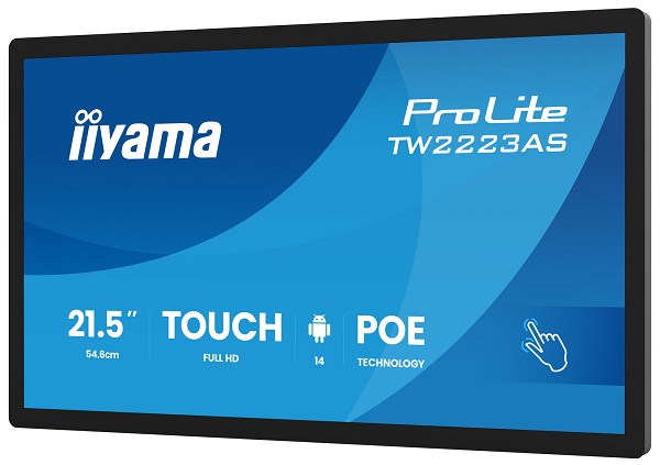 iiyama TW2223AS-B3P Signage-Display Interaktiver F unten