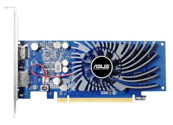 ASUS GT1030-2G-BRK - Grafikkarten - GF GT 1030 - 2 GB vorn rechts