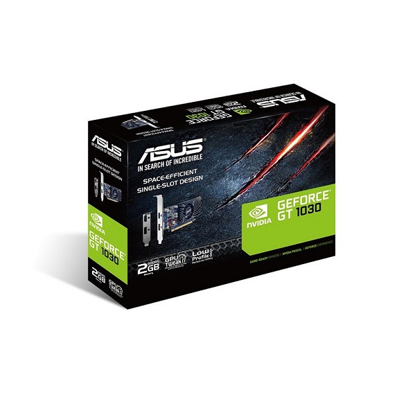 ASUS GT1030-2G-BRK - Grafikkarten - GF GT 1030 - 2 GB außen