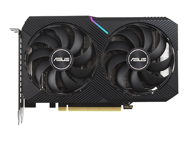 Preview: ASUS DUAL-RTX3060-O12G-V2 - OC Edition - Grafikkarte links