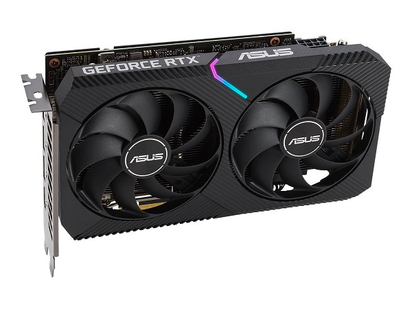 ASUS DUAL-RTX3060-O12G-V2 - OC Edition - Grafikkarte oben
