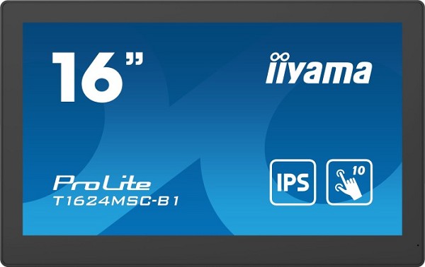 iiyama ProLite T1624MSC-B1, 15.6