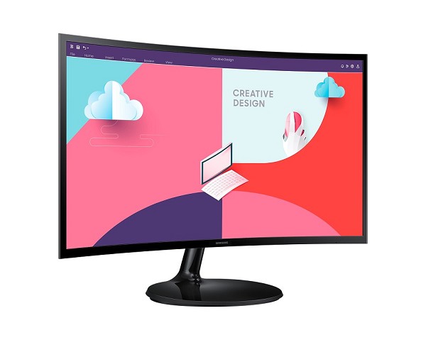 Preview: Samsung S27C364EAU - S36C Series - LED-Monitor - gebogen - F rechts