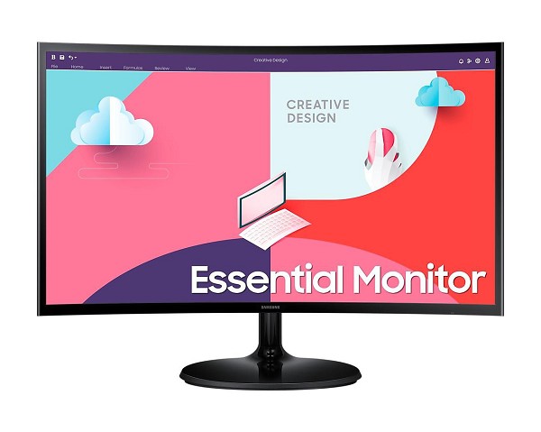 Samsung S27C364EAU - S36C Series - LED-Monitor - gebogen - F unten