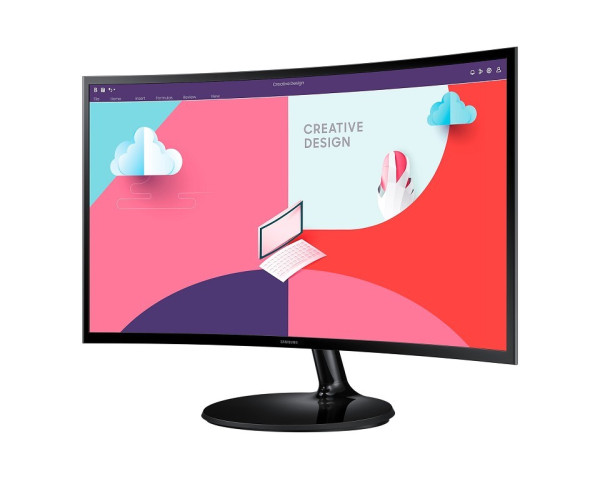 Preview: Samsung S24C364EAU - S36C Series - LED-Monitor - gebogen - 5 hinten