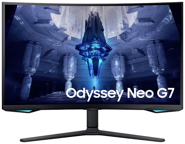 Preview: Samsung Odyssey Neo G7 S32BG750NP - G75NB Series - QLED-Moni hinten