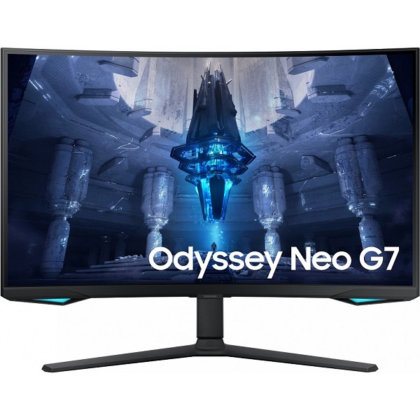 Preview: Samsung Odyssey Neo G7 S32BG750NP - G75NB Series - QLED-Moni rechts