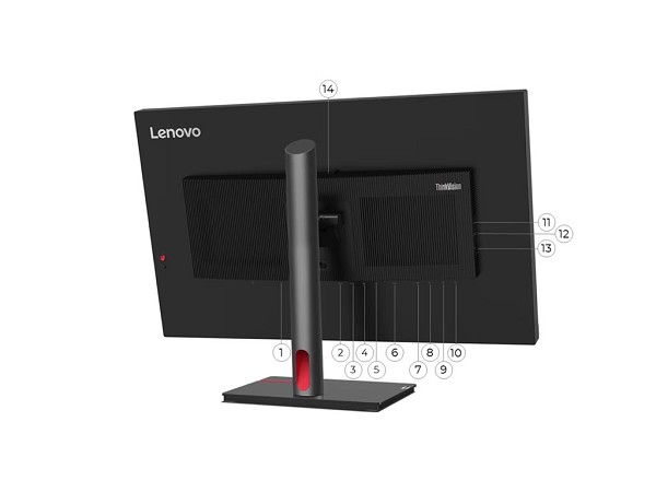 Preview: Lenovo ThinkVision P27pz-30 - LED-Monitor - 4K - 6 rechts