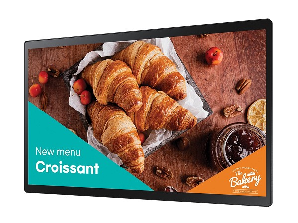 Samsung QB24C-T QBC-T Series - 61 cm (24") Klasse hinten