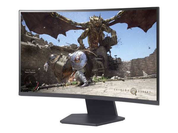 LG UltraGear 27GS60QC-B - LED-Monitor - gebogen -