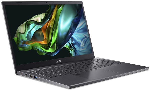 Preview: Acer Aspire 5 A515-58GM-55AE, Steel Gray, Core i5- hinten
