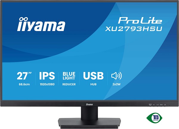 Preview: iiyama ProLite XU2793HSU-B7 Computerbildschirm 68, hinten