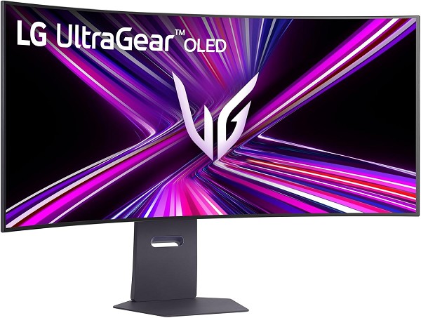 Preview: LG UltraGear 45GX950A-B - OLED-Monitor - gebogen - hinten
