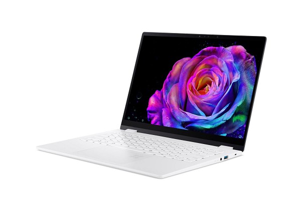Preview: Acer Swift Edge 14 AI SFE14-51T-94BZ, Pearl White, links