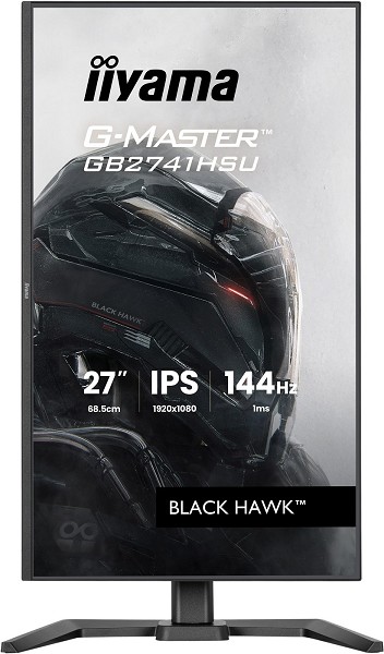 Preview: iiyama G-MASTER Mit dem GB2741HSU Black Hawk mit I hinten