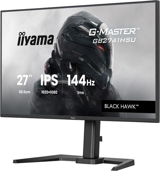 Preview: iiyama G-MASTER Mit dem GB2741HSU Black Hawk mit I links