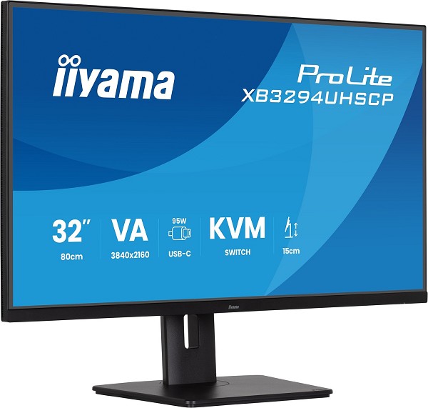 Preview: Iiyama ProLite XB3294UHSCP-B1 - LED-Monitor - 80 cm (31.5