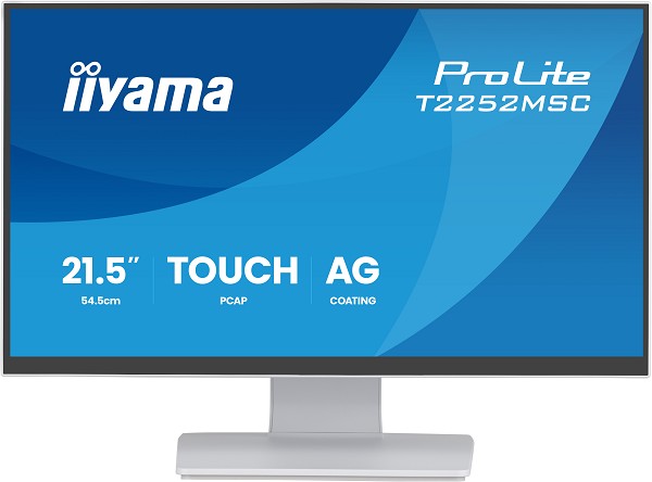 Preview: iiyama ProLite T2252MSC-W2AG Computerbildschirm 54 links