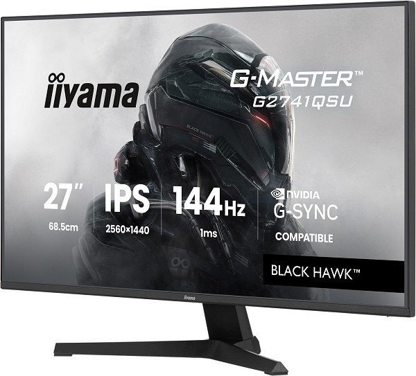 Preview: iiyama G-MASTER G2741QSU-B1 Computerbildschirm 68, hinten