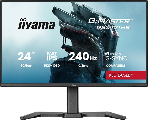 Iiyama G-MASTER Red Eagle GB2471HS-B1 - LED-Monitor - Gaming - 61 528