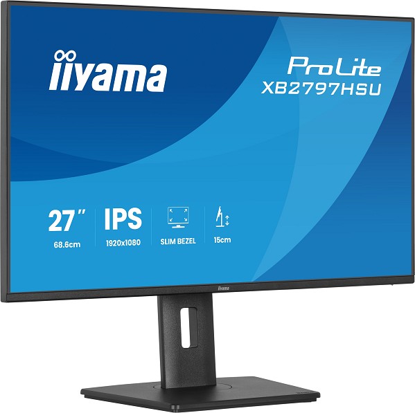 iiyama ProLite XB2797HSU-B1 - 68,6 cm (27") 1920 x 1080 Pixel Ful 903