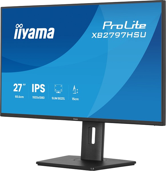 iiyama ProLite XB2797HSU-B1 - 68,6 cm (27") 1920 x 1080 Pixe unten