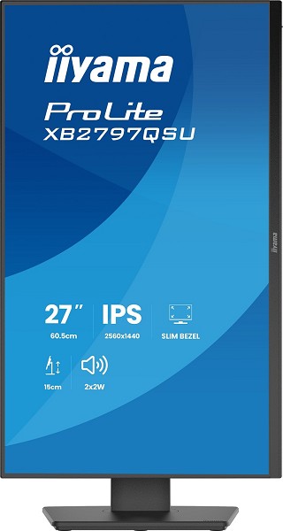 Preview: iiyama ProLite XB2797QSU-B1 Computerbildschirm 68, hinten