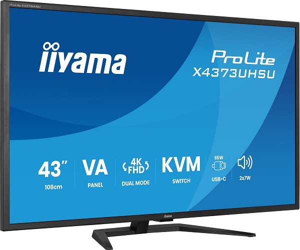 Preview: iiyama ProLite X4373UHSU-B2 - 108 cm (42.5
