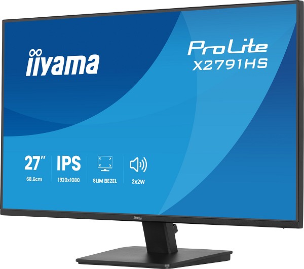 iiyama ProLite X2791HS-B1. Bildschirmdiagonale: 68 unten