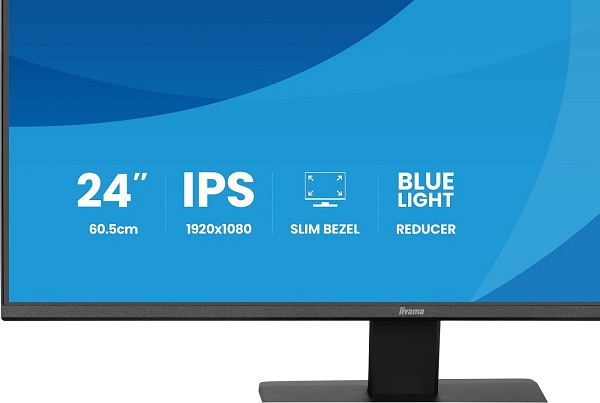 iiyama ProLite X2491H-B1 Computerbildschirm 60,5 c vorn rechts