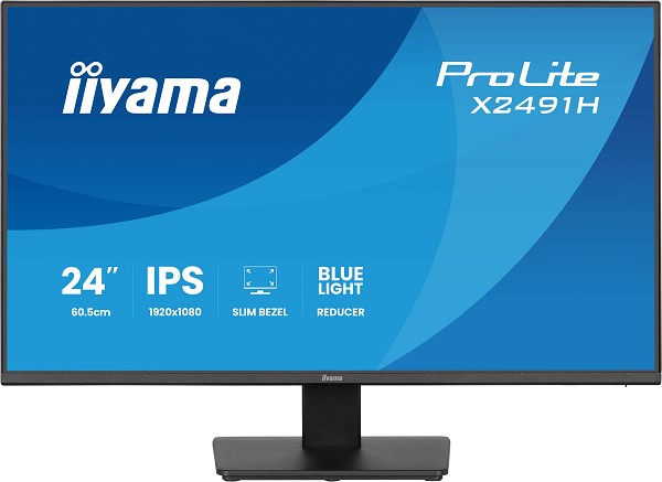 Preview: iiyama ProLite X2491H-B1 Computerbildschirm 60,5 c links