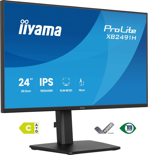 iiyama ProLite XB2491H-B1 - 60,5 cm (23.8") 1920 x 1080 Pixel Ful 933