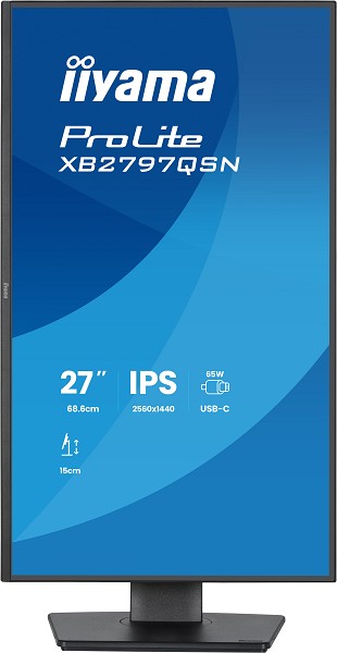 Preview: iiyama ProLite XB2797HSN-B1 Computerbildschirm 68, links