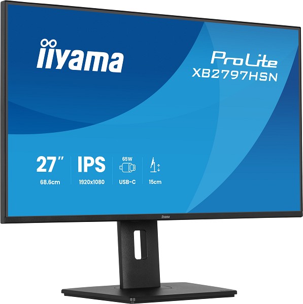 iiyama ProLite XB2797HSN-B1 Computerbildschirm 68, oben