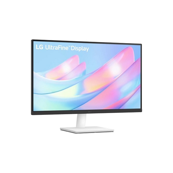 LG UltraFine 27US500-W, 27" 4K UHD IPS, 60 Hz, 5 ms, HDR10,  hinten