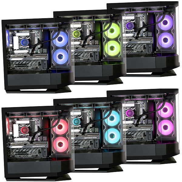 Preview: COUGAR FV270 BK 7906 Gaming-PC, Core Ultra 9 285K, 32GB RAM, rechts