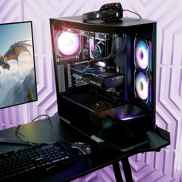 COUGAR FV270 BK 7906 Gaming-PC, Core Ultra 9 285K, 32GB RAM, oben