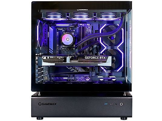 Preview: GAMEMAX N80 BK 8043 Gaming-PC, Ryzen 9 9950X3D, 32GB RAM, 2T links