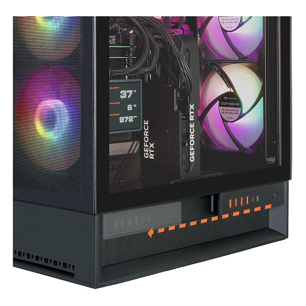 COUGAR OmnyX BK 8078 Gaming-PC, Ryzen 7 9700X, 32GB RAM, 2TB unten