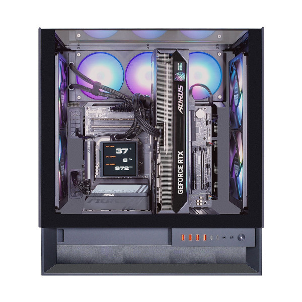 Preview: COUGAR OmnyX BK 8148 Gaming-PC, Ryzen 9 9950X3D, 64GB RAM, 2 hinten