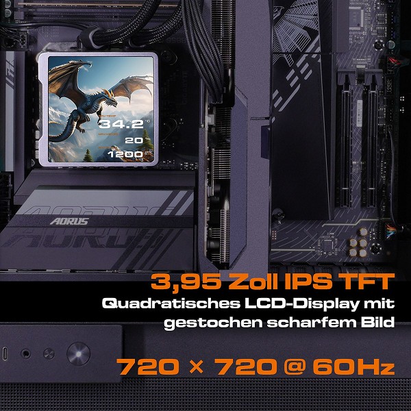 COUGAR OmnyX BK 8148 Gaming-PC, Ryzen 9 9950X3D, 64GB RAM, 2 unten