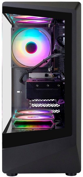 Preview: Hyrican GAMEMAX VISTA COC AB 8209, Tower, AMD Ryzen 7 5700X, hinten