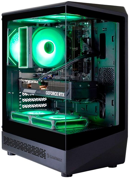 Preview: Hyrican GAMEMAX VISTA COC AB 8209, Tower, AMD Ryzen 7 5700X, rechts