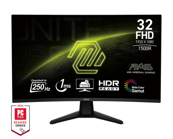 Preview: Hyrican GAMEMAX Diamond WT, MSI MAG 32C6X 32